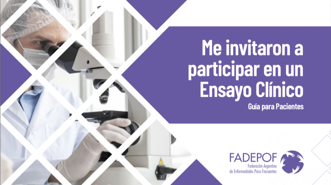  Me invitaron a participar en un Ensayo Clínico - Guía para Pacientes