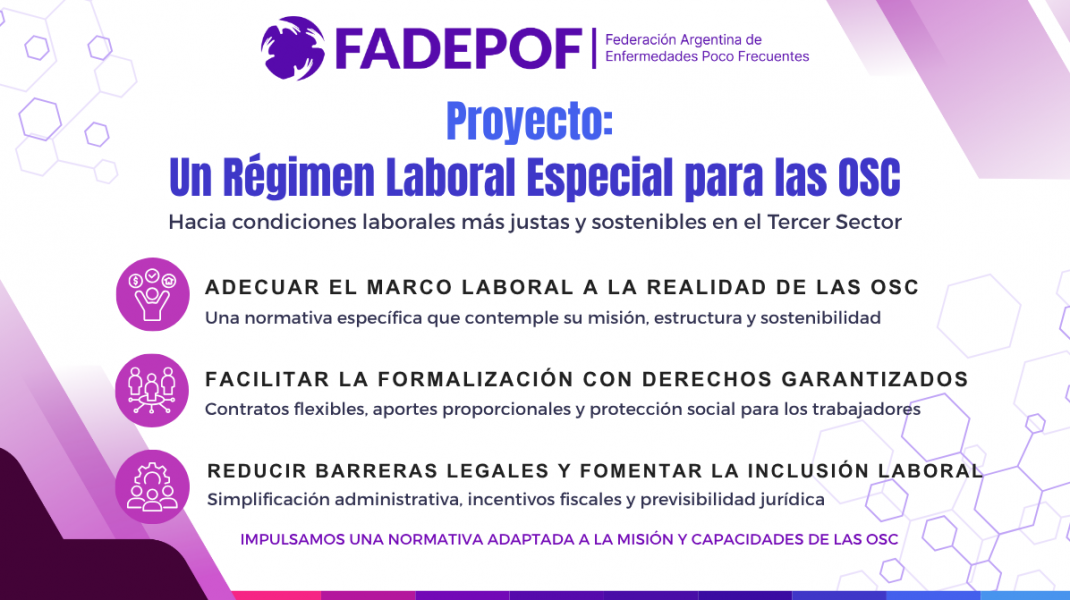 Presentamos a nuestras organizaciones miembro el proyecto de Régimen Laboral Especial para las OSC