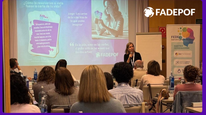 “Las Cartas de la Vida” presentes en el III Encuentro de Representantes de Entidades de FEDE en Madrid